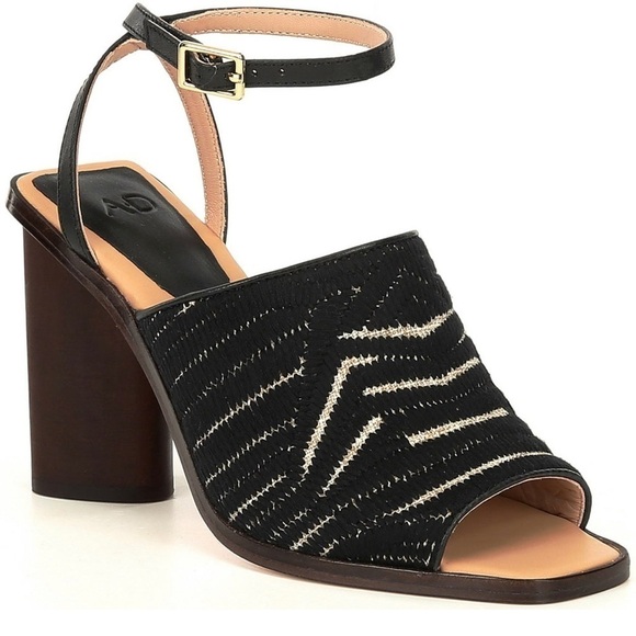AD & Daughters Haddix Square Toe Ankle Strap Sandals - Picture 1 of 16